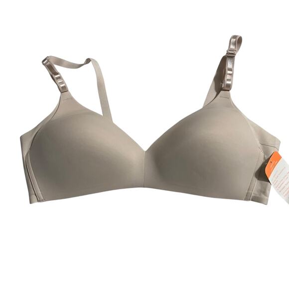 Warner's Womens Bra Size 36B Simply Perfect Smoothing Lightly Lined Wireless - Picture 3 of 10